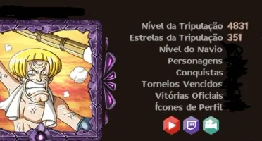 Vendo conta do Grand Line Adventures - GLA