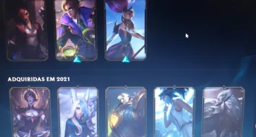 Conta lol, várias skins