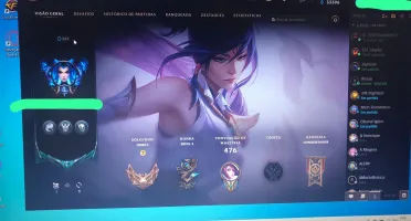Conta lol, várias skins