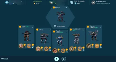 Conta war robots upado
