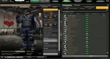 Conta combat arms CEL4