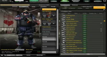Conta combat arms CEL4