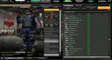 Conta combat arms CEL4
