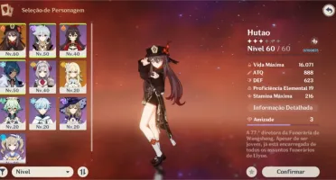Hu Tao + 8000 primogem Genshin Impact