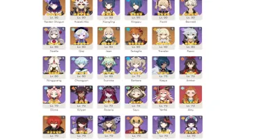 CONTA GENSHIN AR59✨13 LENDÁRIOS⭐10 ARMAS 5⭐HUTAO C1+HOMA E+