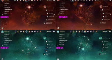 CONTA GENSHIN AR59✨13 LENDÁRIOS⭐10 ARMAS 5⭐HUTAO C1+HOMA E+