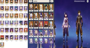 CONTA GENSHIN AR59✨13 LENDÁRIOS⭐10 ARMAS 5⭐HUTAO C1+HOMA E+