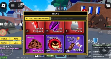 Conta de blox fruts