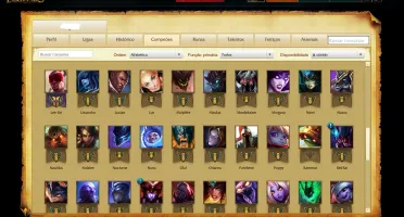 V> CONTA LOL C/BORDA PLATINA "GOLD 4"