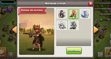 Conta CV12 Clash Off Clans