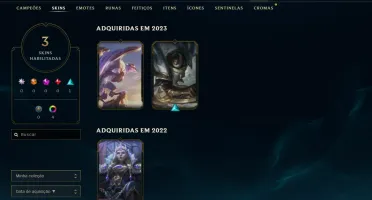 conta lol level 48