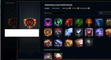 Conta De Lol Rara De 2013