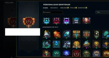 Conta De Lol Rara De 2013