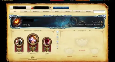 Conta League of Legends borda Diamante 68 Skins