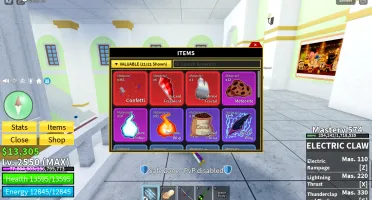 Vendo conta de Blox fruits level max