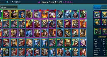 Conta inicio de jogo - Raid Shadow Legends