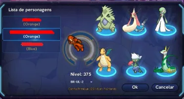 CONTA 375 - OTPOKEMON, MUNDO ORANGE