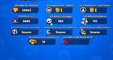 conta de Brawl Stars