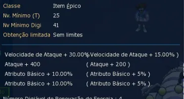 Conta LADMO server omegamon (Fang shin, luce e AOX)