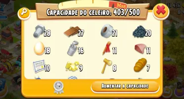 Conta Hay Day lvl 42