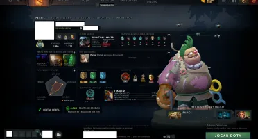 dota 2 arconte 3 com arcanas + PRIME CS2 - CONTA DISPONÍVEL!