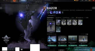 dota 2 arconte 3 com arcanas + PRIME CS2 - CONTA DISPONÍVEL!