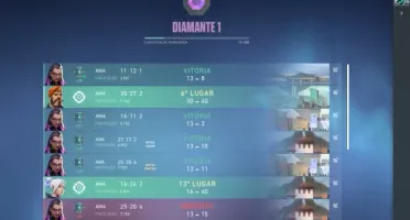 Conta valorant diamante 1 neste ato