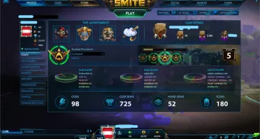 Vendo conta smite com todas as skins Tier 5