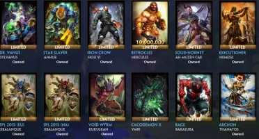 Vendo conta smite com todas as skins Tier 5
