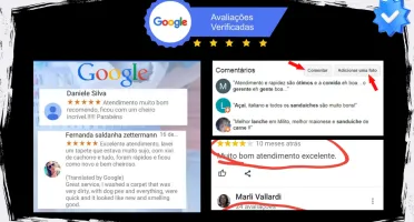 Avaliação Google Meu Negócio - Entrega Rápida (PERFIS REAIS)