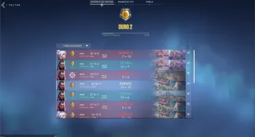 Conta Ouro 2 Pronta para competitivo MMR ALTO
