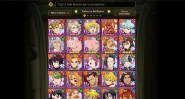 Conta Seven Deadly Sins: Grand Cross 7Ds