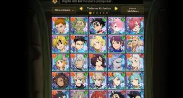 Conta Seven Deadly Sins: Grand Cross 7Ds