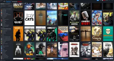 Conta steam com 115 jogos Elden ring ,God of war,forza 4 e 5