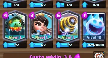 Conta de clash royale