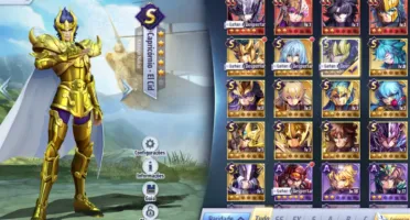 Conta Saint Seiya Novo Serv A140