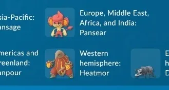 POKEMON GO CAPTURAS DE REGIONAIS