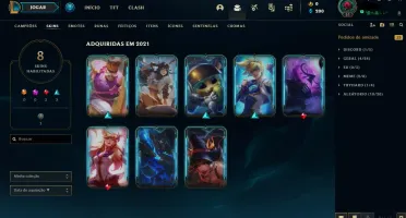 CONTA LEAGUE OF LEGENDS PLATINA BARATA MMR BOM