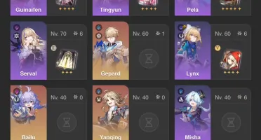 Conta star rail com Loba lvl999 e Evanesia