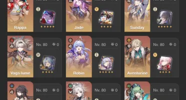 Conta star rail com Loba lvl999 e Evanesia