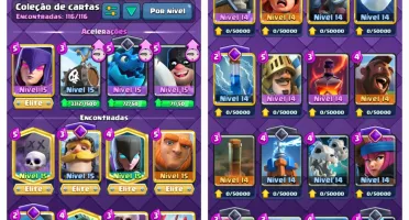 Conta Clash Royale 9000 Trofeis