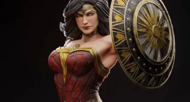 ZEZ Wonder Woman + Bust 3d print - mulher maravilha