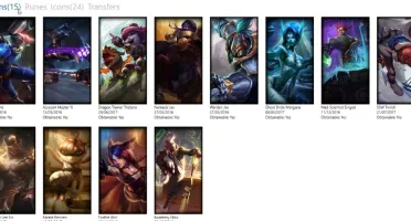 PROMOÇÃO:  57 - CAMPEÕES 15 - SKINS BRONZE 2