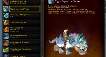 Conta wow 17 anos