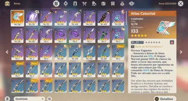 Genshin Ar42 -Hutao-Nahida-Venti-Atlas Celesti E Muito Mais.