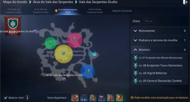 Conta MIR4 Lvl 45 SA 72 Farmando Vale Das Serpentes