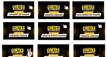 1500 Cortes De Vídeos Virais - Lifestyle Milionário + BÔNUS 