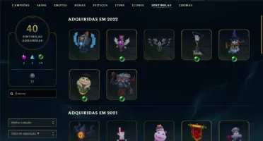 VENDO CONTA LOL com 5473 RP's parado