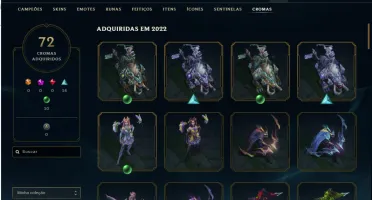 VENDO CONTA LOL com 5473 RP's parado