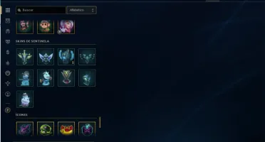 VENDO CONTA LOL com 5473 RP's parado